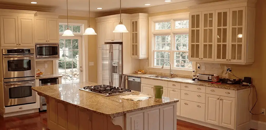 Custom cabinet door installation and kitchen upgrade in Little Rock, AR