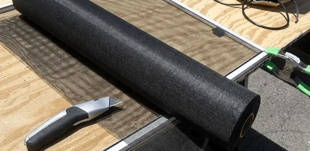 Window screen replacement materials and tools for screen repair in Little Rock, AR